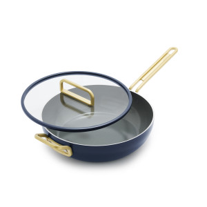 Ceramic Non-Stick 29cm Junior Stanley Pan | Oxford Blue