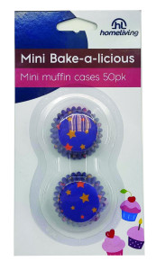 Muffin Case Mini Pack 50