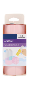Compact Travel Bottle Set of 4