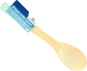 Solid Spoon with Painted Handle