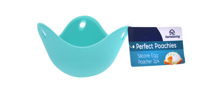 Silicone Egg Poacher - 2 pack