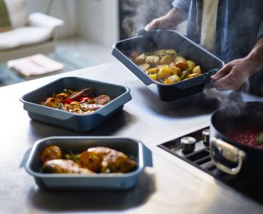 Nest Oven Set of 3 Roasting Trays