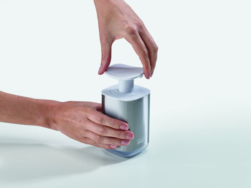 Presto Steel Soap Dispenser - White
