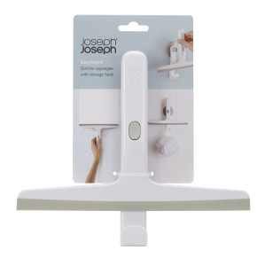 EasyStore Slimline Squeegee with Storage Hook - Grey