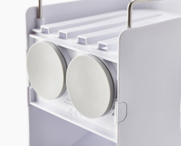 Capsule Compact 4-Tier - White