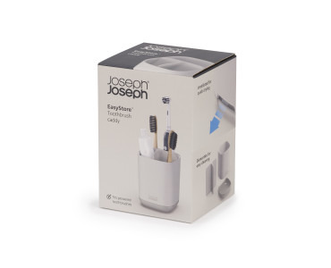 EasyStore Toothbrush Caddy - Ecru