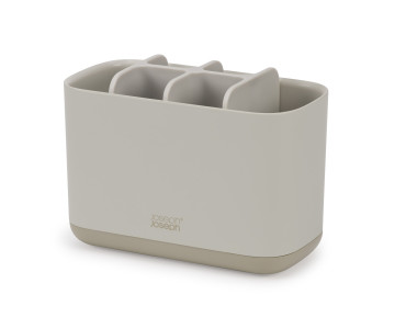 EasyStore Large Toothbrush Caddy - Ecru