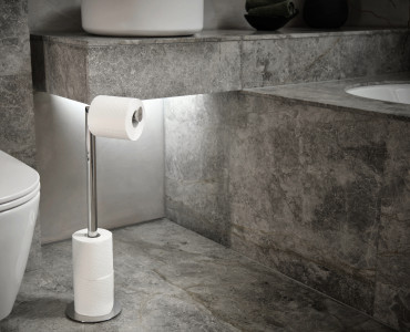 Luxe 2in1 Toilet Roll Stand