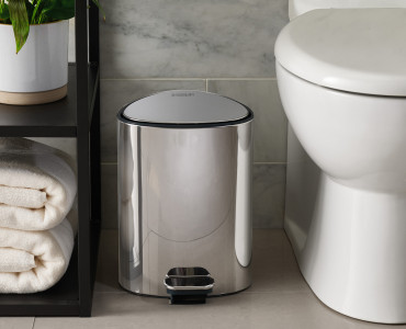 Luxe 5L Pedal Bin Stainless Steel