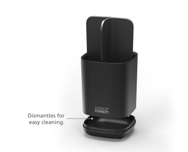 Easystore Toothbrush Caddy - Black