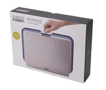 Nest Boards Large 3 Piece Set - Grey