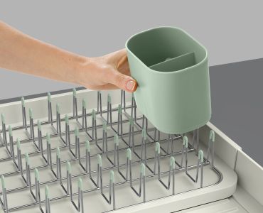 Extend Dish Rack (Light Stone/Sage)