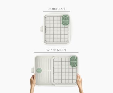 Extend Dish Rack (Light Stone/Sage)