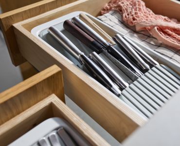 DrawerStore™ 2-Tier Knife Organiser