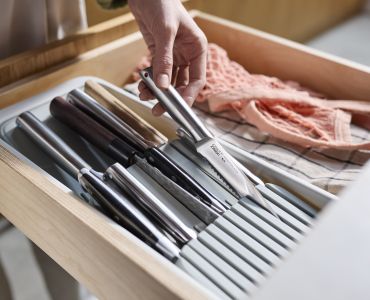 DrawerStore™ 2-Tier Knife Organiser