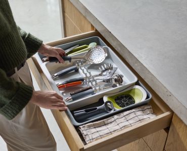 DrawerStore™ Expanding Utensil Tray