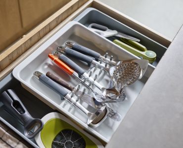 DrawerStore™ Expanding Utensil Tray