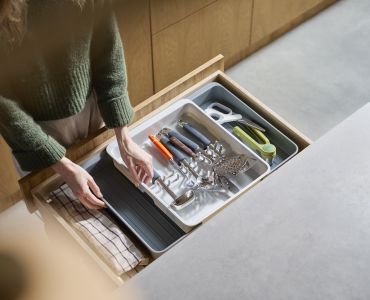 DrawerStore™ Expanding Utensil Tray