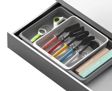 DrawerStore™ Expanding Utensil Tray