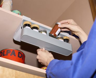 CupboardStore™ Under-Shelf Spice Rack
