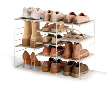 Level Plus Adjustable Shoe Rack - Triple