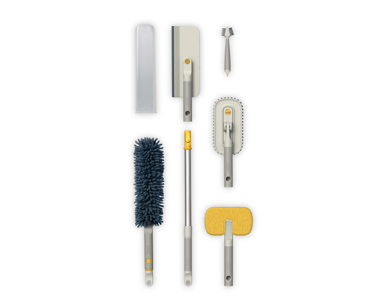 Clean Closure Set CleanTech Deep Cleaning Set with Extension Pole - Fackelmann Housewares