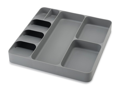 DrawerStore cutlery utensil and gadget organiser - Grey