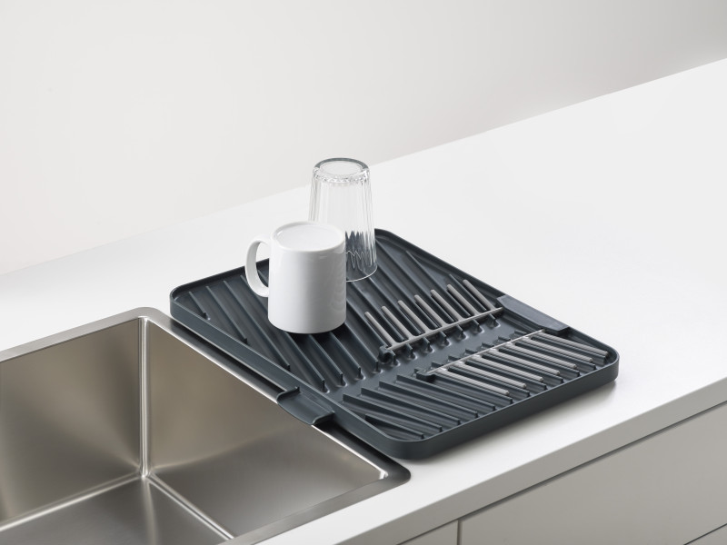 Flip-Up Draining Board- Grey