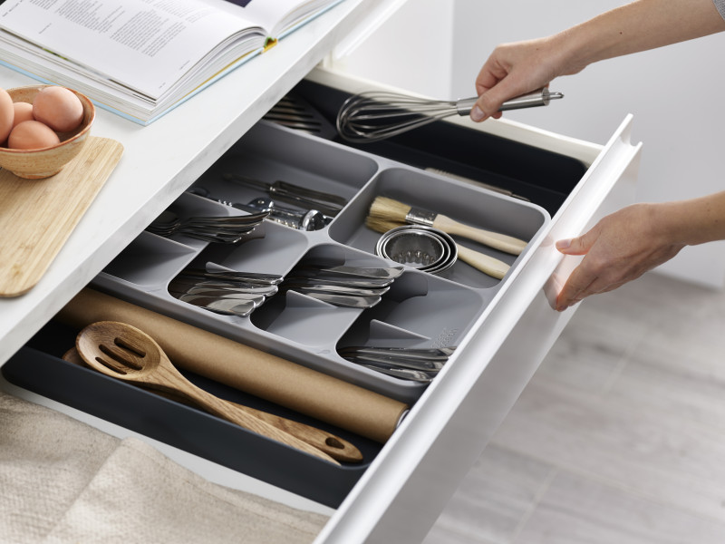 DrawerStore Expanding Cutlery, Utensil & Gadgets Organiser