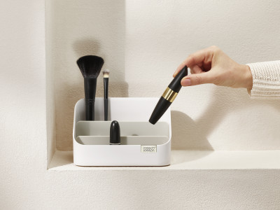 Viva Tiered Cosmetic Organiser - Shell