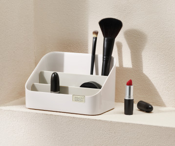 Viva Tiered Cosmetic Organiser - Shell