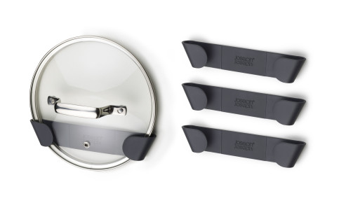 CupboardStore Set of 4 In-cupboard Pan Lid Holders