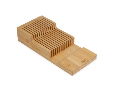 Drawerstore Bamboo 2-Tier Knife Organiser