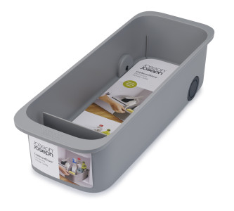 CupboardStore Easy-access Storage Caddy - Grey