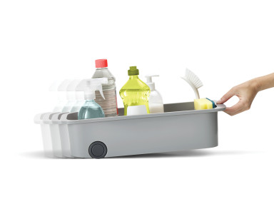 CupboardStore Easy-access Storage Caddy - Grey