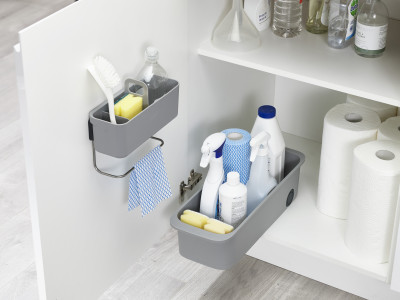 CupboardStore Easy-access Storage Caddy - Grey