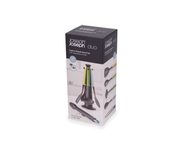5-piece Utensil Set with storage stand