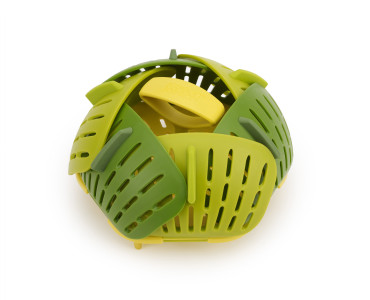 Duo Folding Steamer Basket (Green)