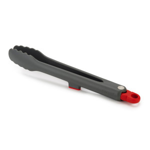 Duo Lockable Tongs with integrated tool rest