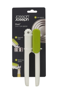 Pivot 3-in-1 Can Opener - White/Green