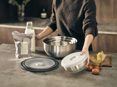 Nest™ Prep&Store Steel Bowl Set