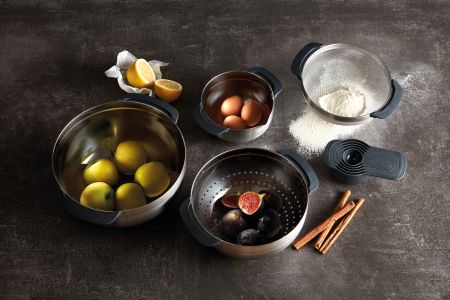 Nest™ 9 Steel Bowl Set