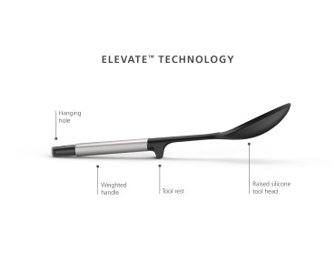 Elevate Silicone Solid Spoon