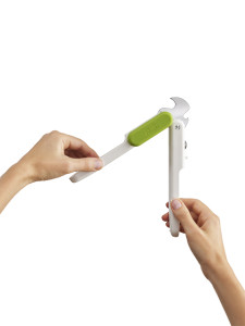 Pivot 3-in-1 Can Opener - White/Green
