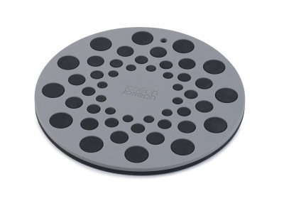 Spot-On Set of 2 Silicone Trivets (Round) - Grey