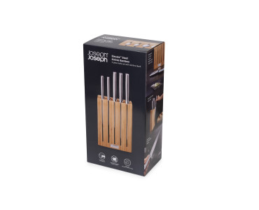 Elevate Steel Knives Bamboo 5 Piece Block