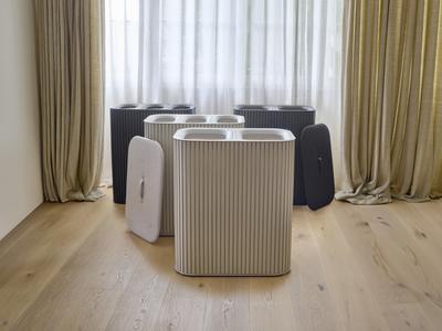 Tota Luxe 90L Laundry Basket (Ecru)