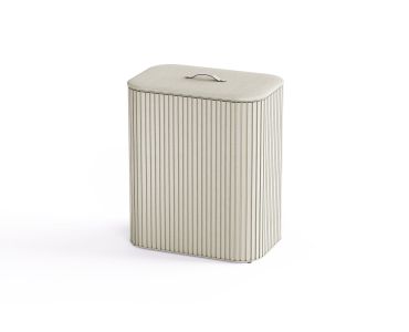 Tota Trio Luxe 90L Laundry Basket (Ecru)