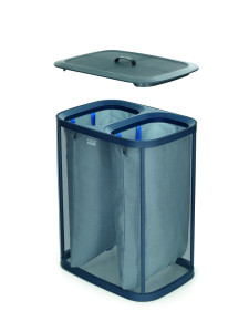 Tota 90L Laundry Separation Basket - Carbon Black