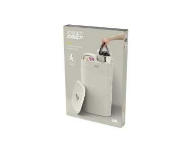 Tota 60L Laundry Separation Basket - Ecru